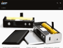 Tablet Screenshot of digitalciggz.com